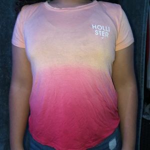 pink hollister top